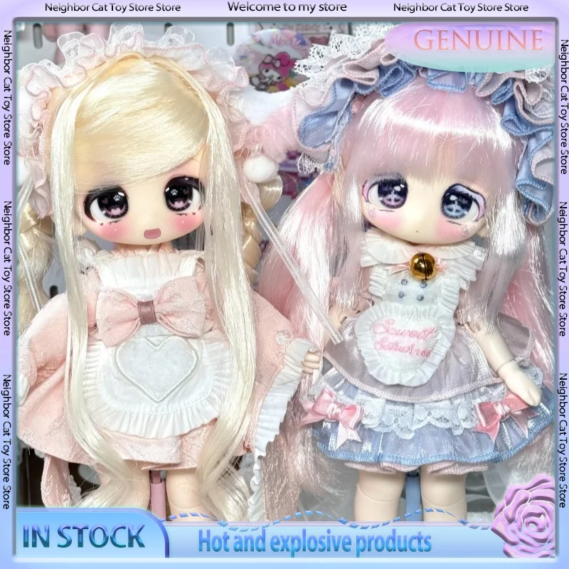 

New In Stock Sweet Velvet Window Display Series Three In Six Bjd Blind Box Movable Doll Cute Trendy Play Desktop Ornament Gift