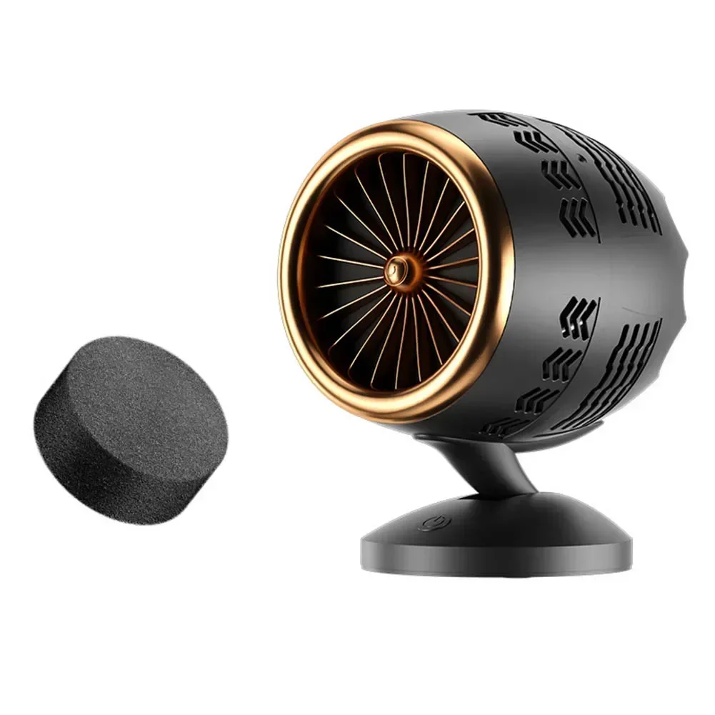 Black USB Kitchen Purifier Fast Smoke Absorption Kitchen Fan Compact Smoke Absorber USB Powered Multi-angle Adjustment