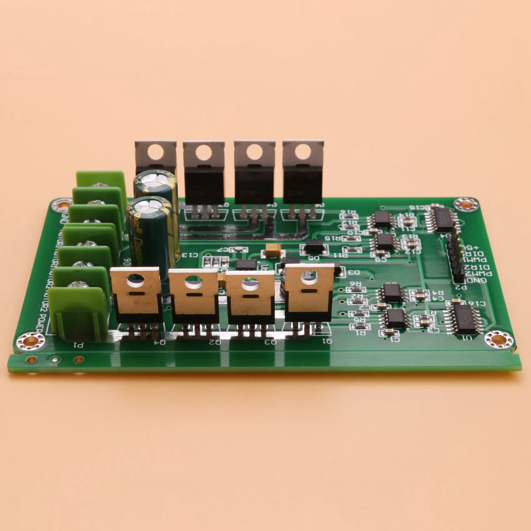 ABSK-H-Bridge DC Dual Motor Driver PWM Module DC 3-36V 15A Peak 30A IRF3205 High Power Control Board For Arduino Robot Smart Car