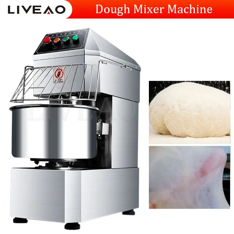 Dough Cake Bread Chef Machine Beating Egg Blender Wheat Flour Kneading Machine