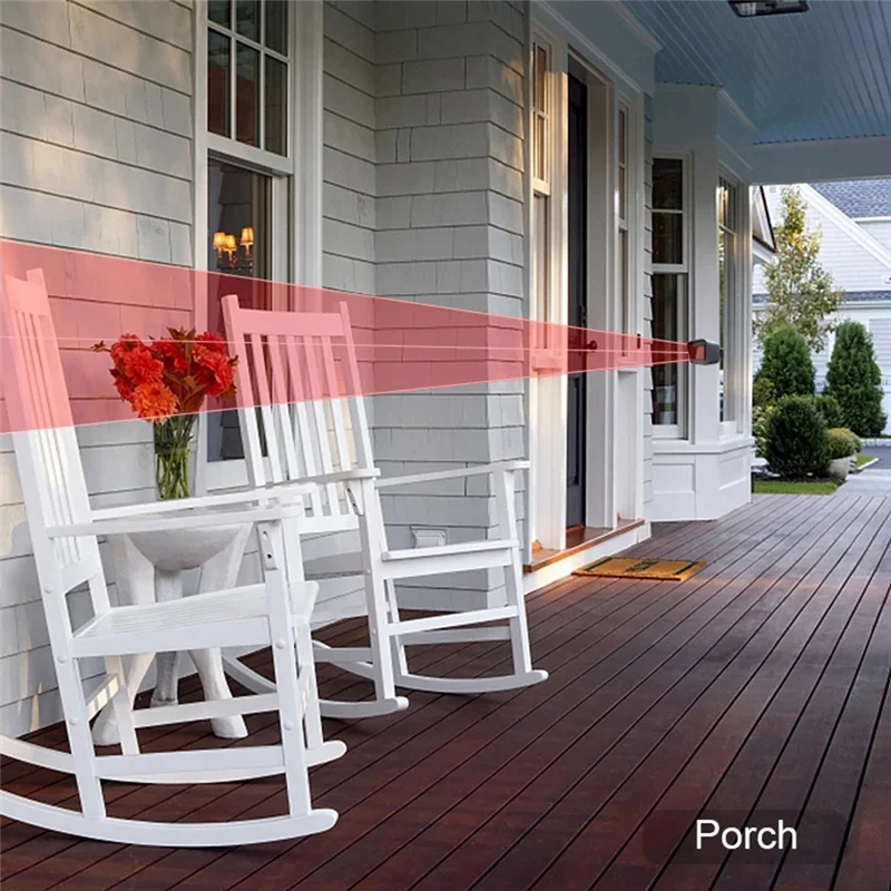 B50B-Outdoor Waterproof Detector Weather Wifi Motion Sensor Remote APP Notifications For Alexa