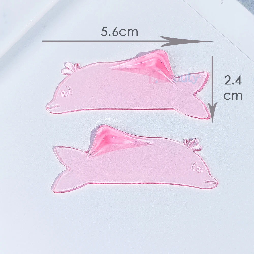 Libeauty 1 Pair Silicone Eyelash Perm Pad Lash Rod Flat Korean Lash Lift Rod Glueless For NO.1 Perm Soften Eyelash Lift Pad Tool