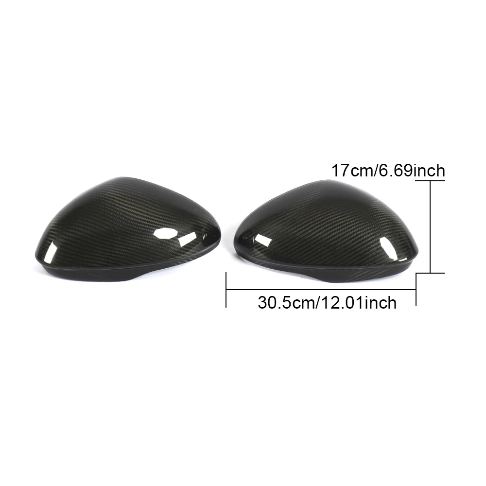 DRY Carbon Fiber Side Mirror for Alfa Romeo Giulia 2015-2018