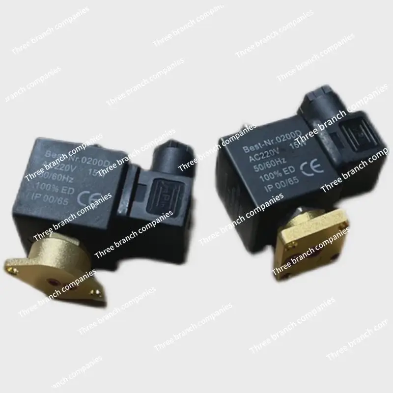 

Screw Air Compressor Intake Valve Kaishan Zhigao Normally Open Normally Closed Solenoid Valve AC220V Coil