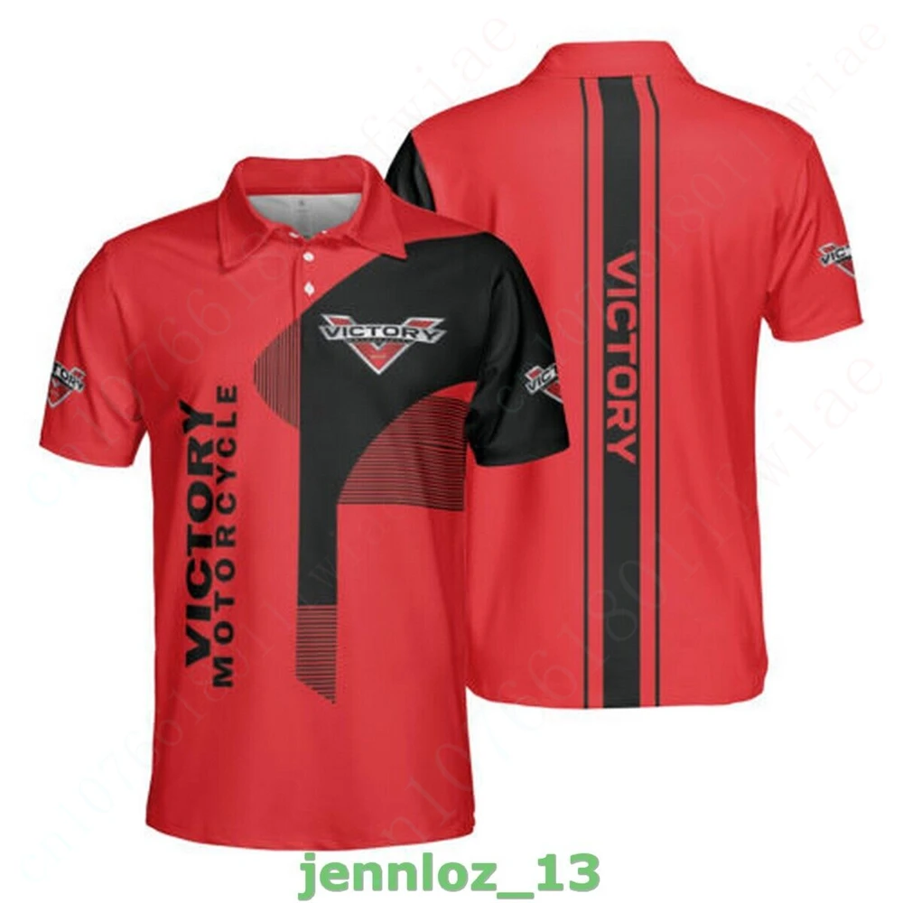 

Рубашки-поло и блузки Victory в стиле аниме, повседневная одежда для гольфа, футболка в стиле Харадзюку для мужчин, Быстросохнущий топ с коротким рукавом, одежда унисекс