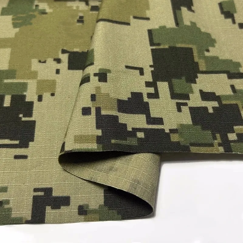 

Nylon Cotton Mexican Camouflage Fabric Rip Stop Cloth Comfortable Wear-Resistant Waterprooffor for DIY Military Fan Uniforms