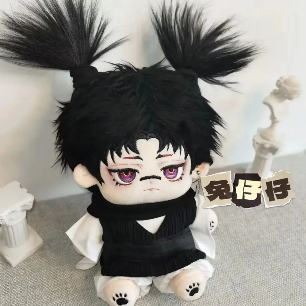 Anime Role Choso Cute Monster Handsome Boy Cosplay Plush Doll Skeleton Body Dress Up Cotton Stuffed Plushie Toys Xmas Gift