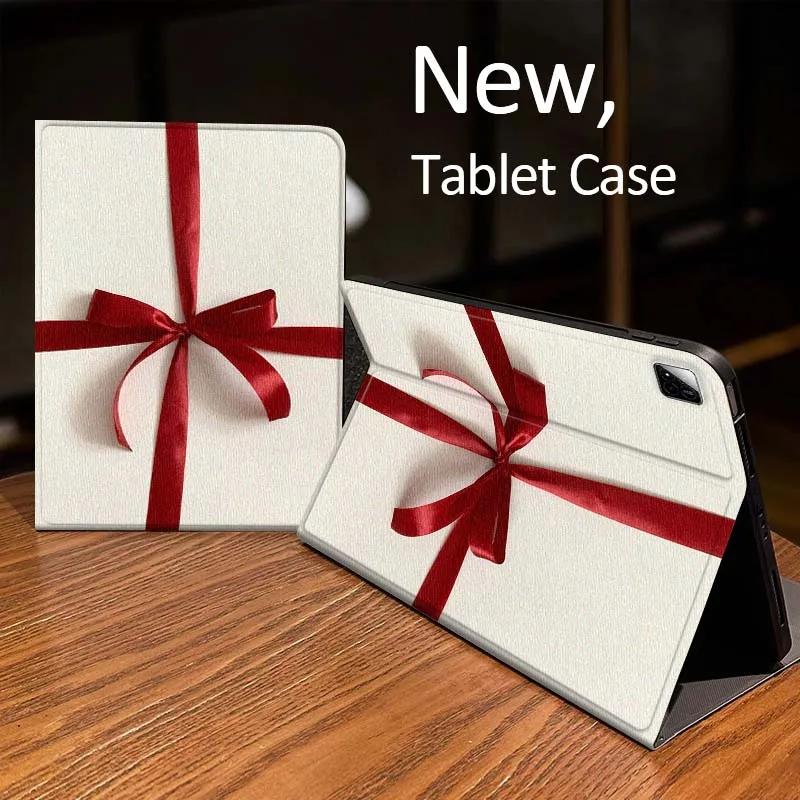 

Vintage Rose Bowknot Pattern For Xiaomi Mi Redmi Pad 2 4 5 7S 6S 6 7 8 Plus SE Pro K 2025 inch 8.7 11 Tablet Case