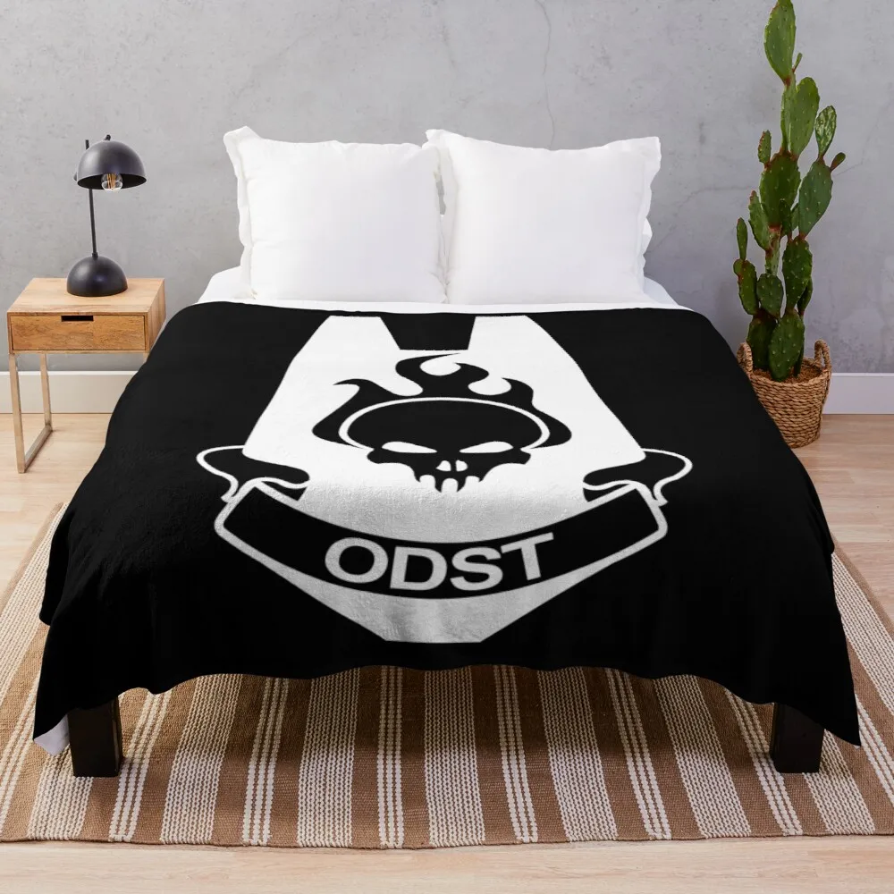 

ODST Throw Blanket Retro Blankets Throw And Blanket From Fluff