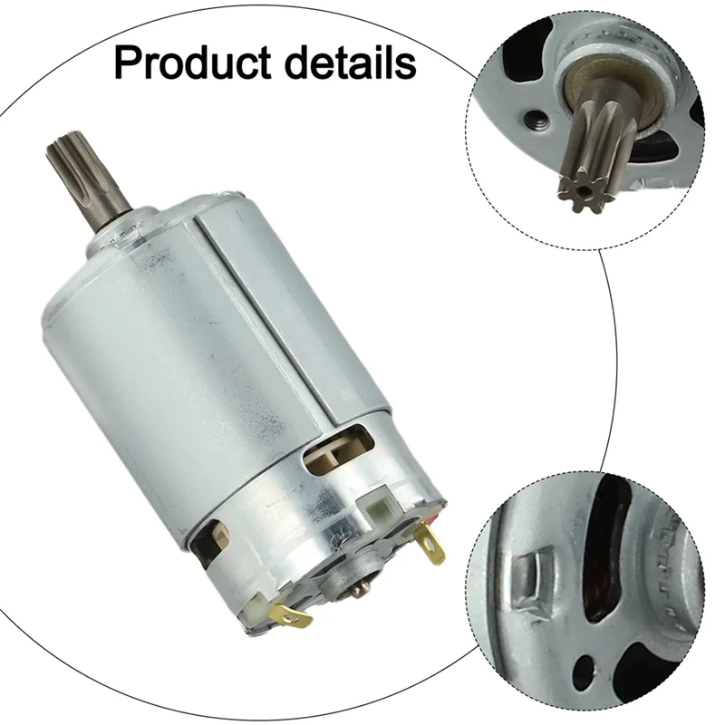 

【Home-Accessories】Spare Parts Rotor Motor DC 10.8V For 629851-8 TD090 Cordless Drill Driver Screwdriver
