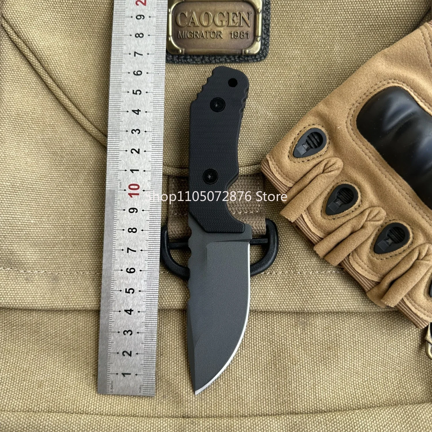Outdoor Adventure With No Backpack - Yüksek Sertlikte 8Cr13Mov Bıçaklı Açık Hava