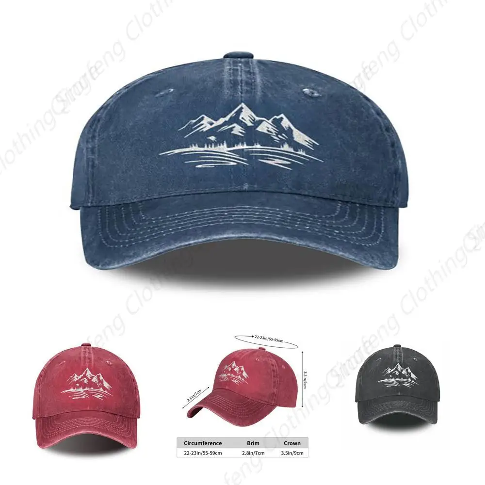 

Outdoor Baseball Cap Mountain Hat, Unstructured Cap Navy Blue