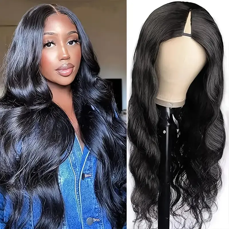 Rosabeauty 13X6 HD Transparent Long Body Wave Lace Frontal Wig 13X4 HD Front Human Hair 5X5 Glueless Wigs 150% Density