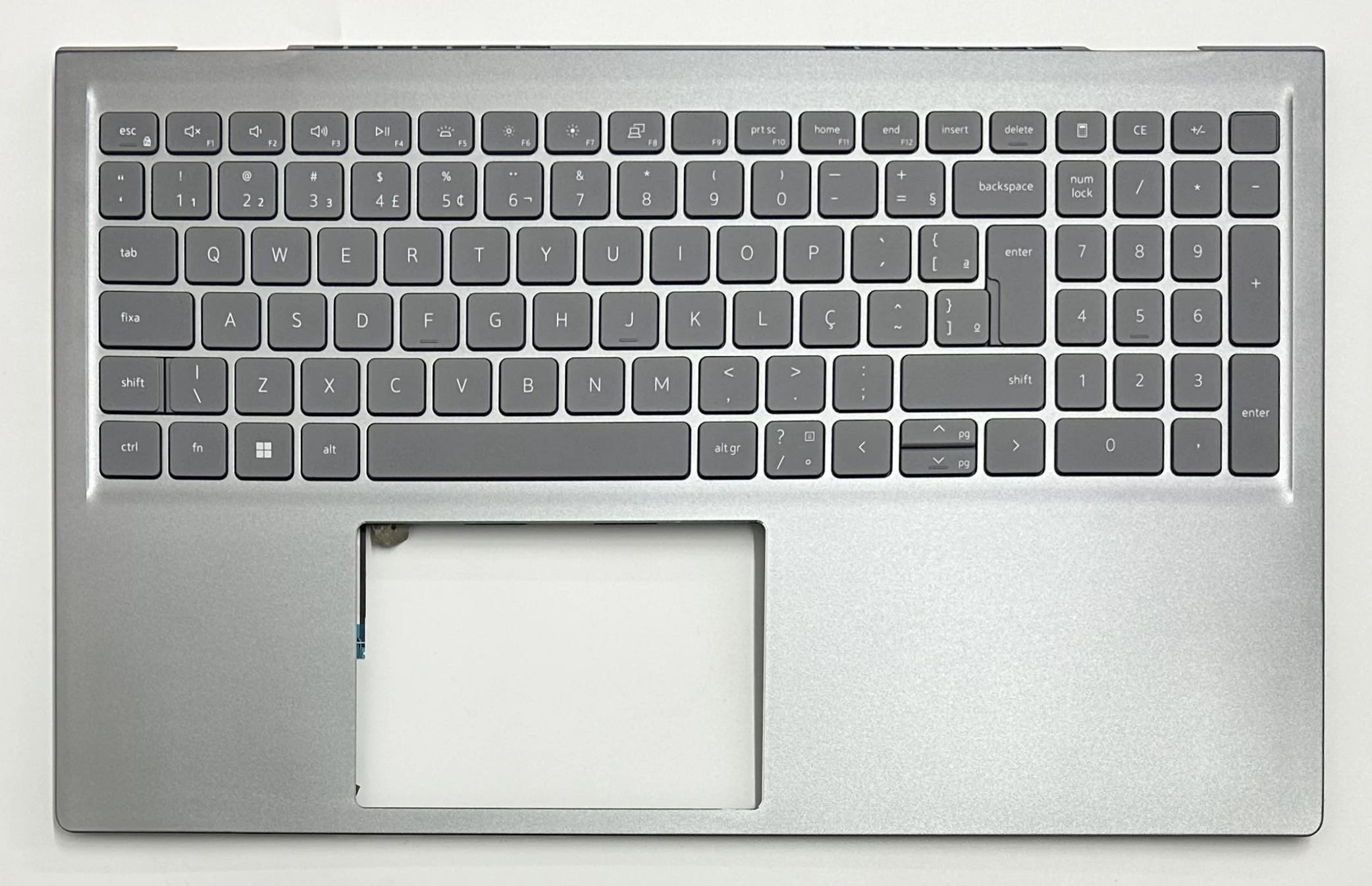 Original For DELL Inspiron 15Pro 5510 5515 Laptops Palmrest Upper Cover Top Case Portuguese Keyboard 06P0TG 01VP10 0GP32H