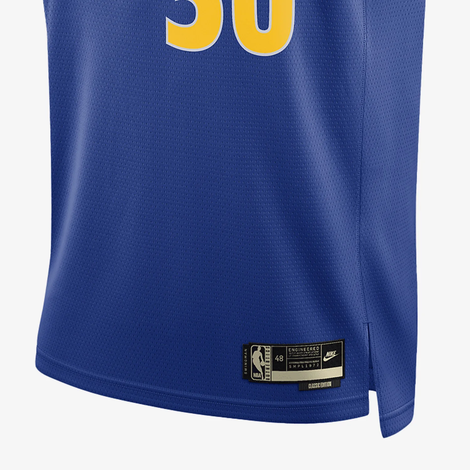 قميص تدريب بدون أكمام للرجال من Nike Official Authentic Golden State Warriors DO9446-497