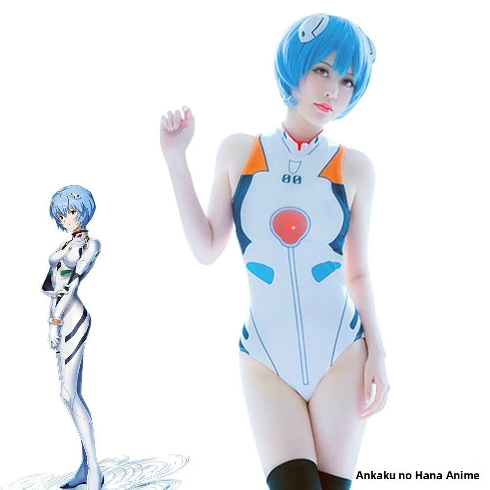 زي سباحة تنكري لهالوين مستوحى من شخصيات أوفرووتش وديدبول، بدلة DVA ضيقة، ملابس سباحة رينغو تسوروها، أزياء نسائية عصرية