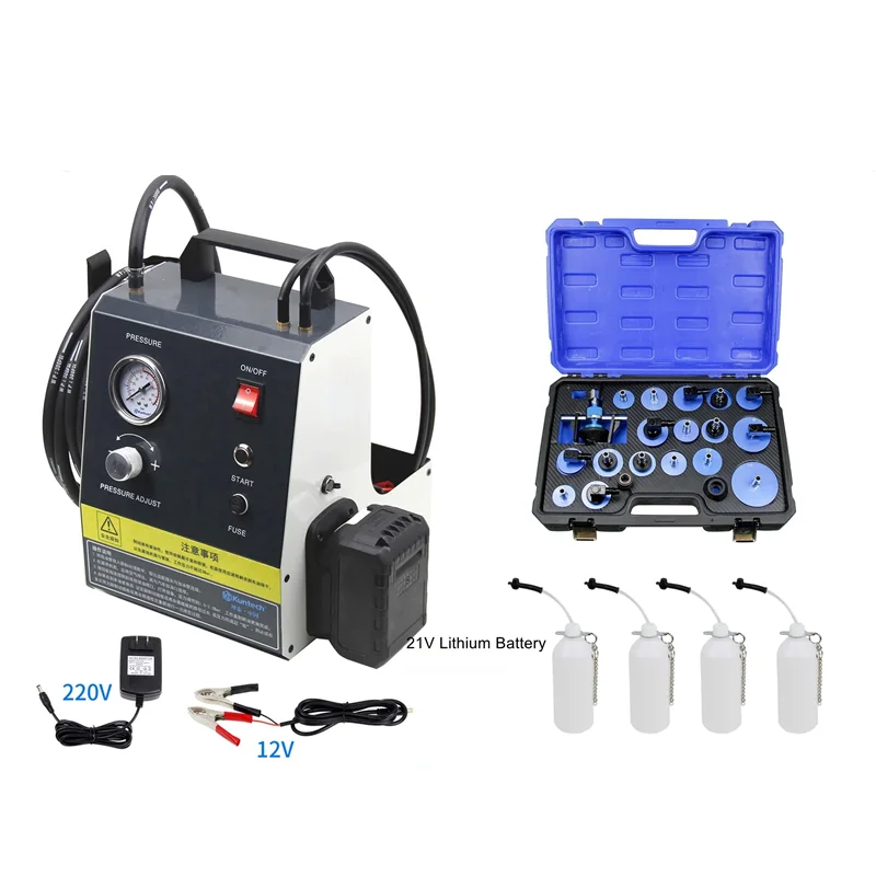 

Automotive brake oil changing machine, electric pulse type brake oil changing special tool, automatic oil changing equipment