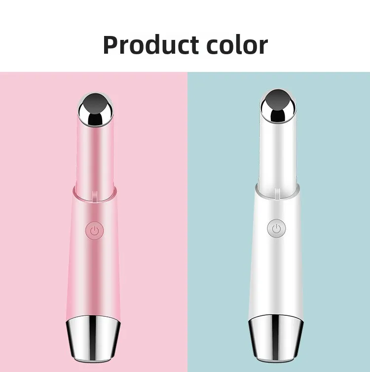New Pink Eye Beauty Device Eye Introduction Device Vibration Massage Phototherapy Fever Eye Beauty Device Household Use