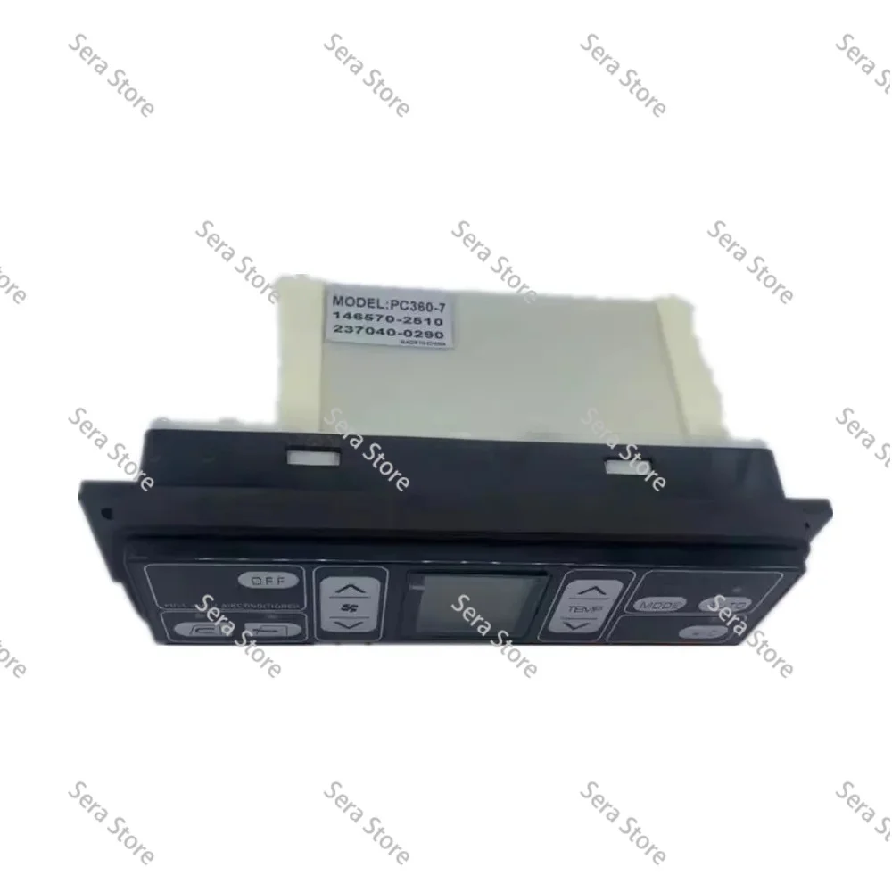 146570-2510 146570-0160 For Komatsu PC130/200/220/300/350/360-7 Air Conditioning Controller Panel Switch Excavator Parts