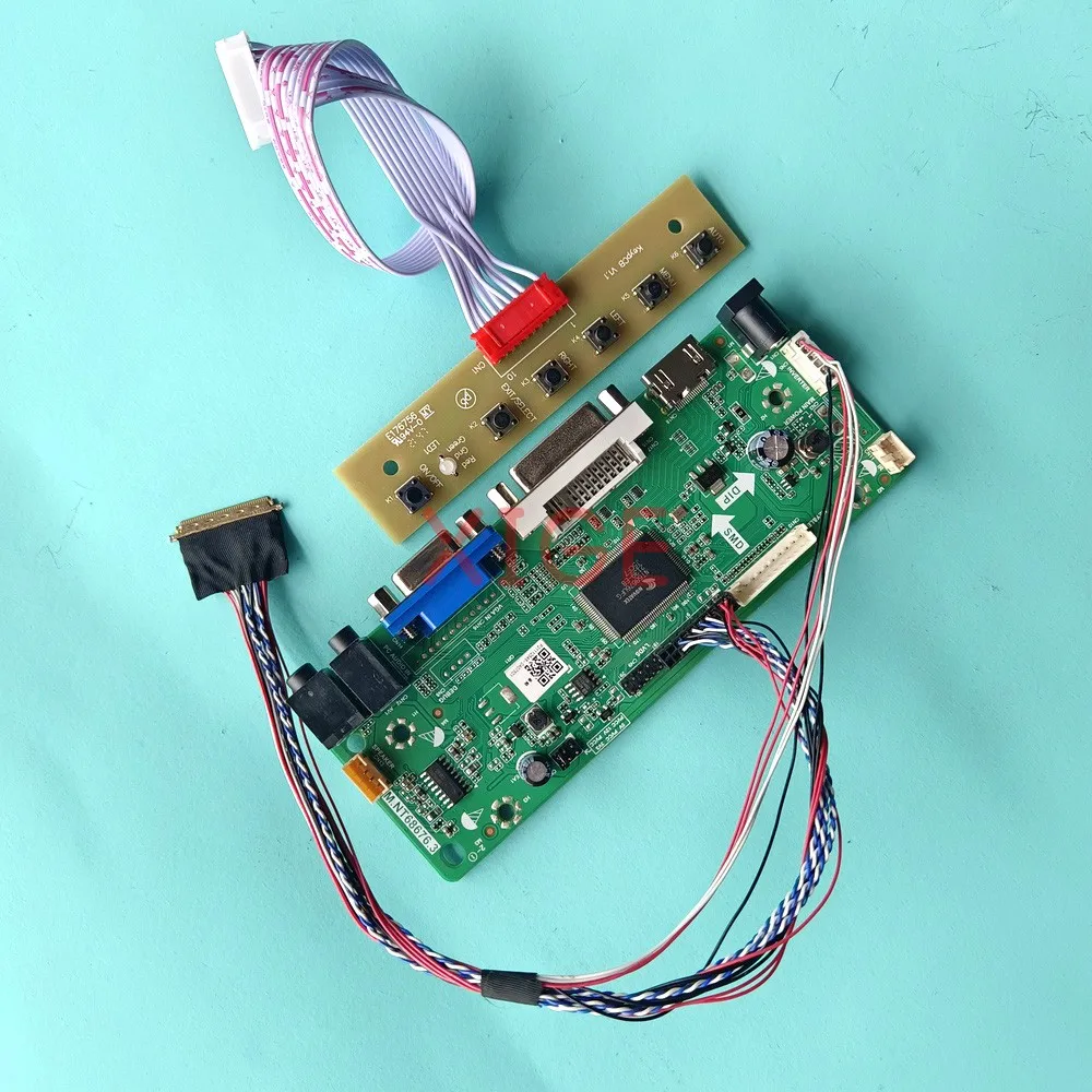 

Плата драйвера контроллера для M116NWR1 R0/R1 M116NWR1 R3/R4 11,6 "панель ноутбука HDMI-совместимая LVDS 40Pin 1366x768 DVI VGA DIY Kit