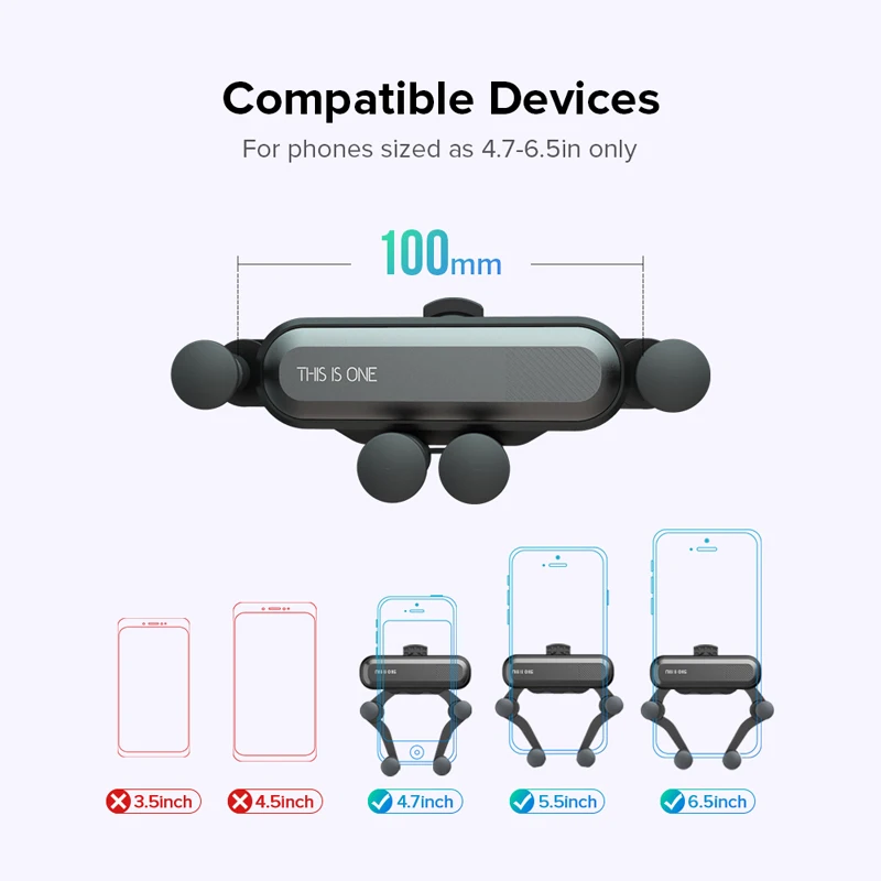Gravity Car Phone Holder Air Vent Mount GPS Support for Opel Insignia Vectra Antara Adam Karl Corsa GT X