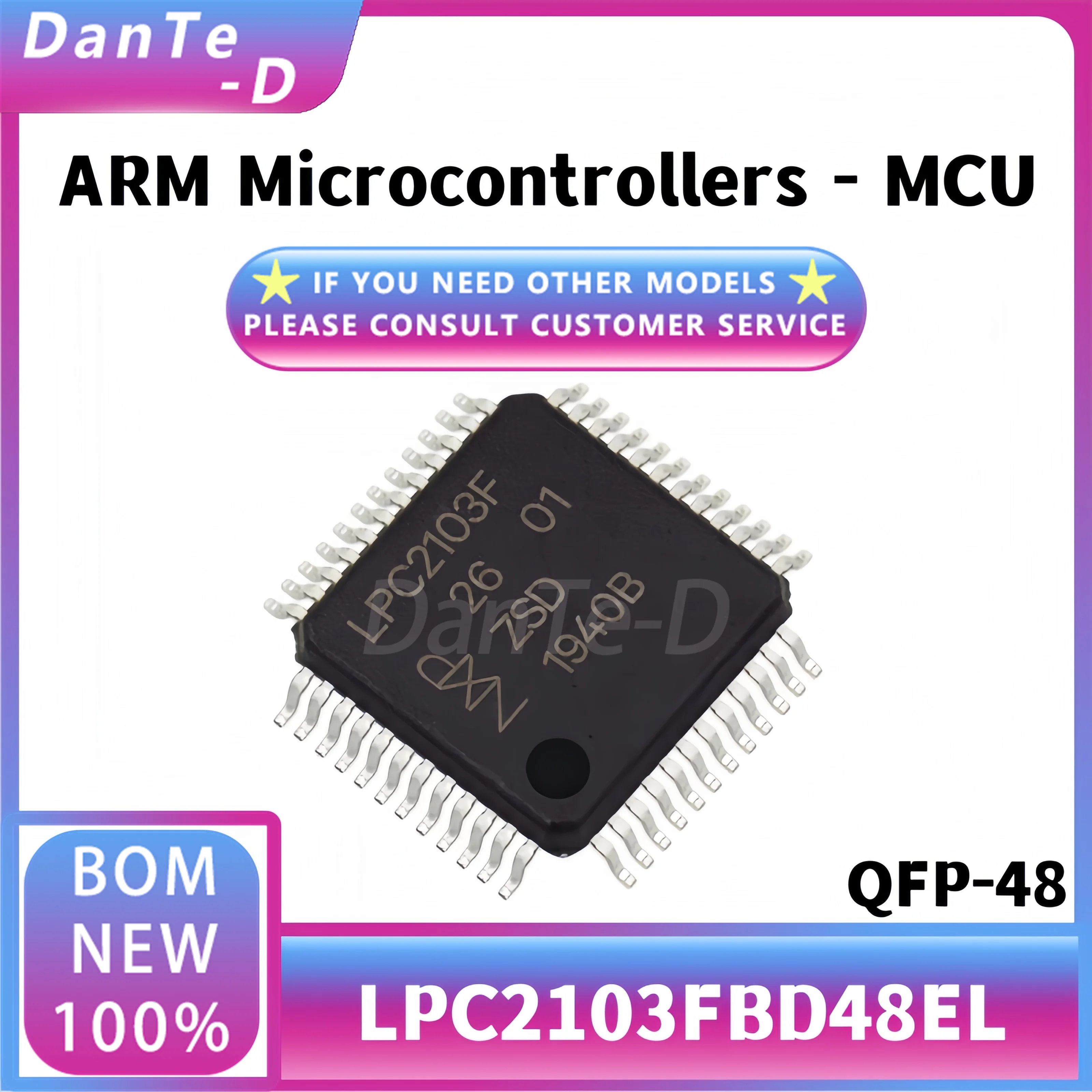 LPC2103FBD48EL Фотоэлементы микроконтроллер-MCU Оригинал аутентичный