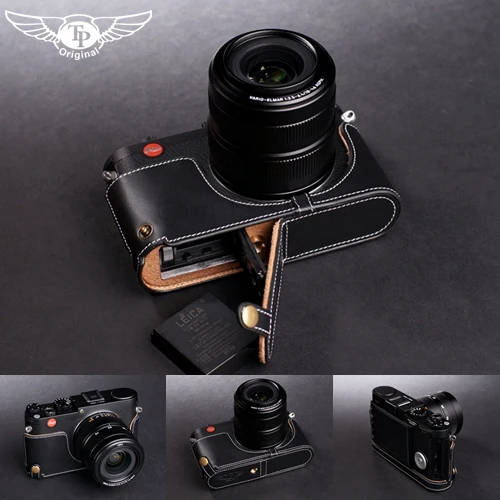 

handwork Photo Camera Genuine leather cowhide Bag Body BOX Case For Leica X xv Vario mini M Typ113 Protective sleeve base shell