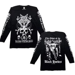 Dark Funeral  Long Sleeve Cotton T-shirt Harajuku Streetwear Hip Hop Tshirt