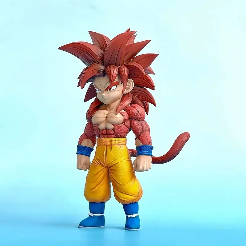 17 cm/6,7 pulgadas Dragon Ball Anime personaje Daimo Goku Super Saiyan 4 PVC figura de acción modelo estatua colección juguetes regalo