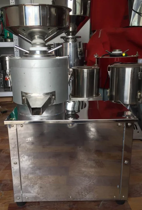 الاستخدام المنزلي مصنع تقديم الطعام التجاري آلة معالجة مطحنة معجون الكاكاو والفول السوداني وفول الصويا