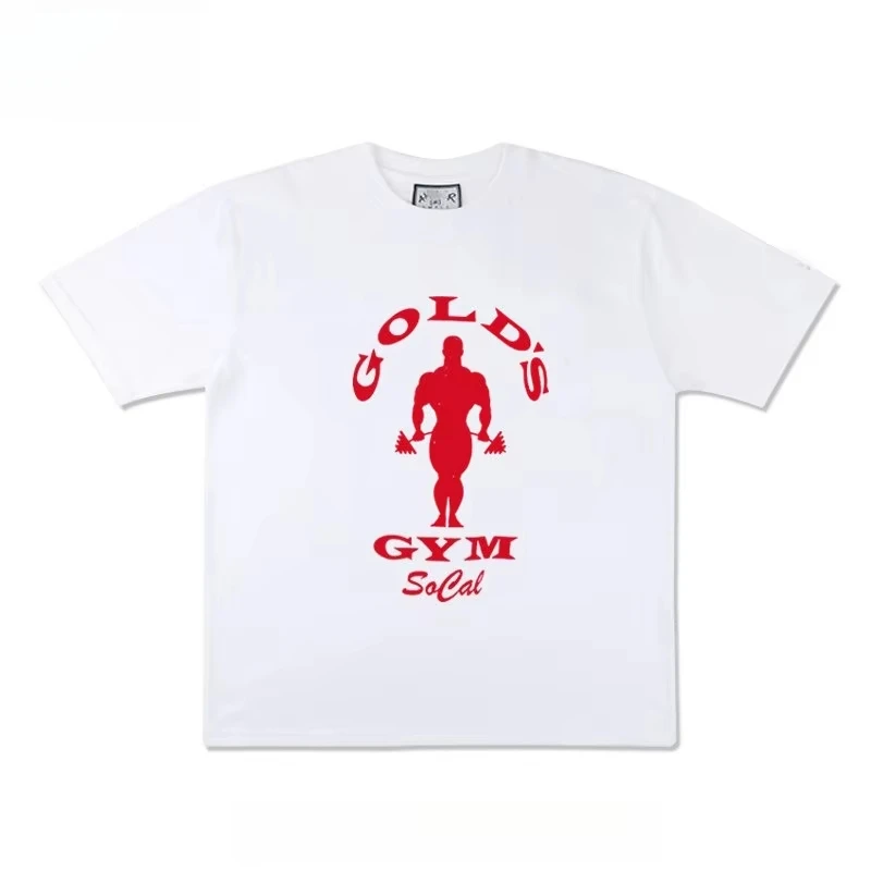 2026 Newconnor Gym Peak Showdown Print T-shirt Men's and Women's Short-sleeved T-shirt Men's Top
