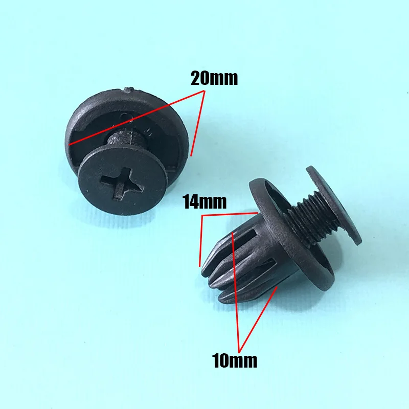 07130702966 Bumper Side Skirt Sill Moulding Cover Trim Fastener Wheel Arch Lining CLIP FOR BMW MINI R50 R52 R53 R56 COOPER ONE