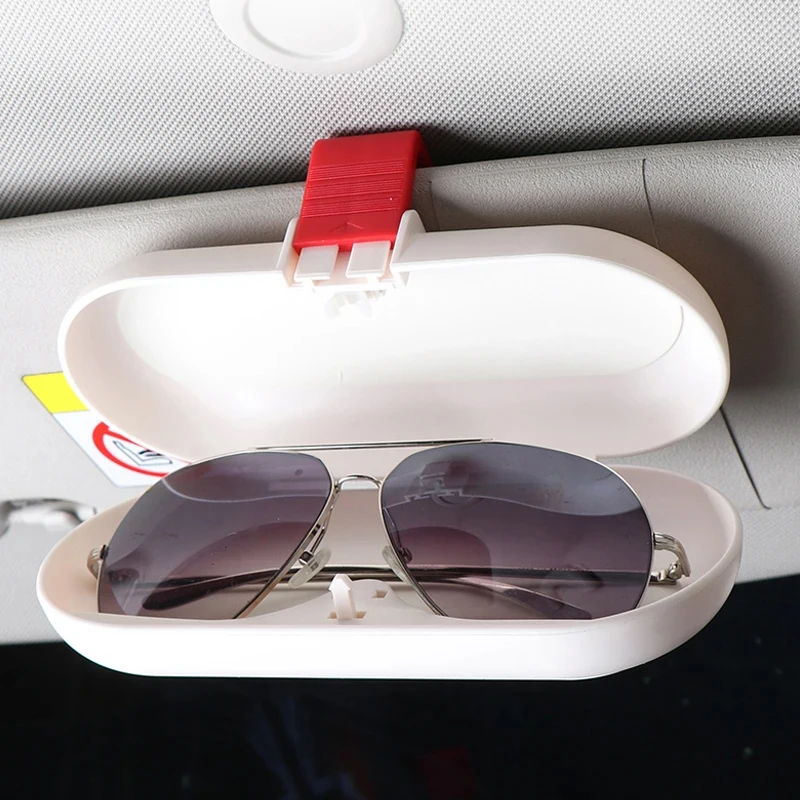 Car Universal Multifunctio Car Interior Sunglasses Storage Box For Mini Cooper S Countryman JCW R50 R52 R57 R58 R60 F55 F56 F60