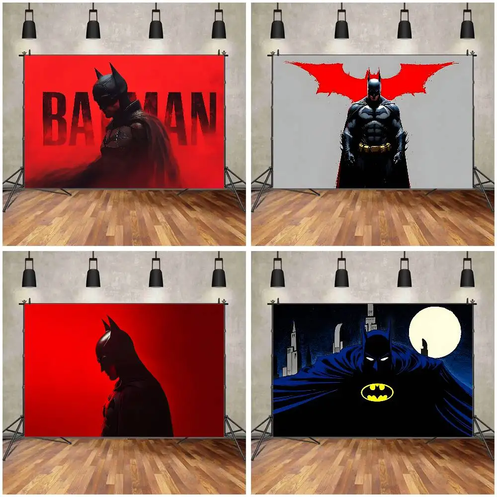 Décor de photographie classique B-BatmanS : Château, Plateforme de Sorcier, Rue de la Première Nuit, Décoration de Fête d'Anniversaire, Cadeaux, Accessoires, Affiche