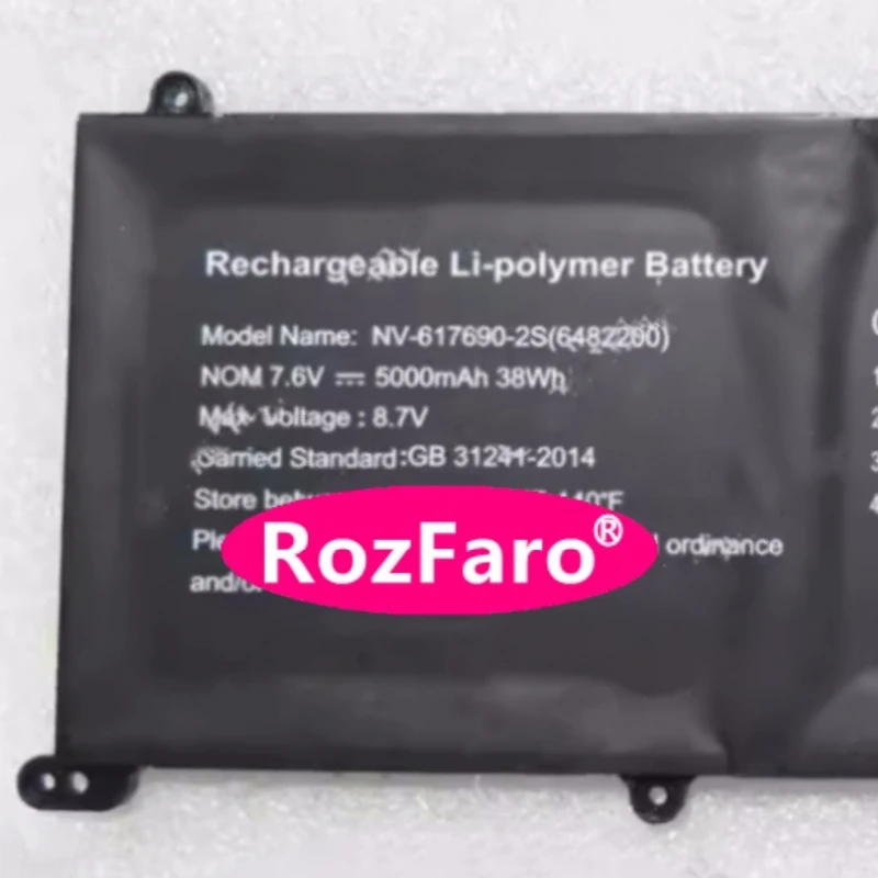 RozFaro For Positivo Motion I34128b I34128bi I341tbi NV-617690-2S (6482200) RCPL-004 Laptop Battery For Casper Nirvana C350 I3