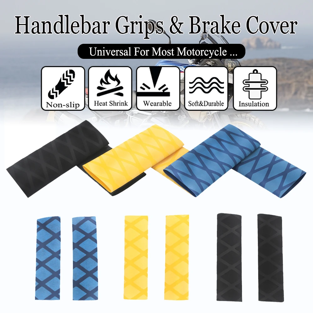 

Motorcycle Non-slip Heat Shrink Grip Handlebar Rubber Covers Universal For BMW R1200RT F900R F800GS R9T R1200 R1250 GS For Honda