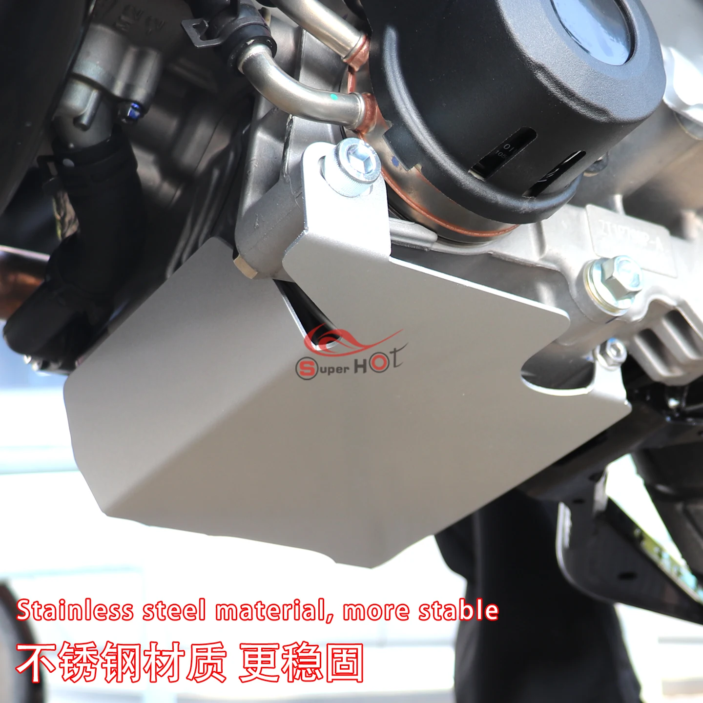 For Zontes 368G 368K 368E 368 Modification Accessories Engine Protection Cover Chassis Guard Skid Plate Belly Pan Protector