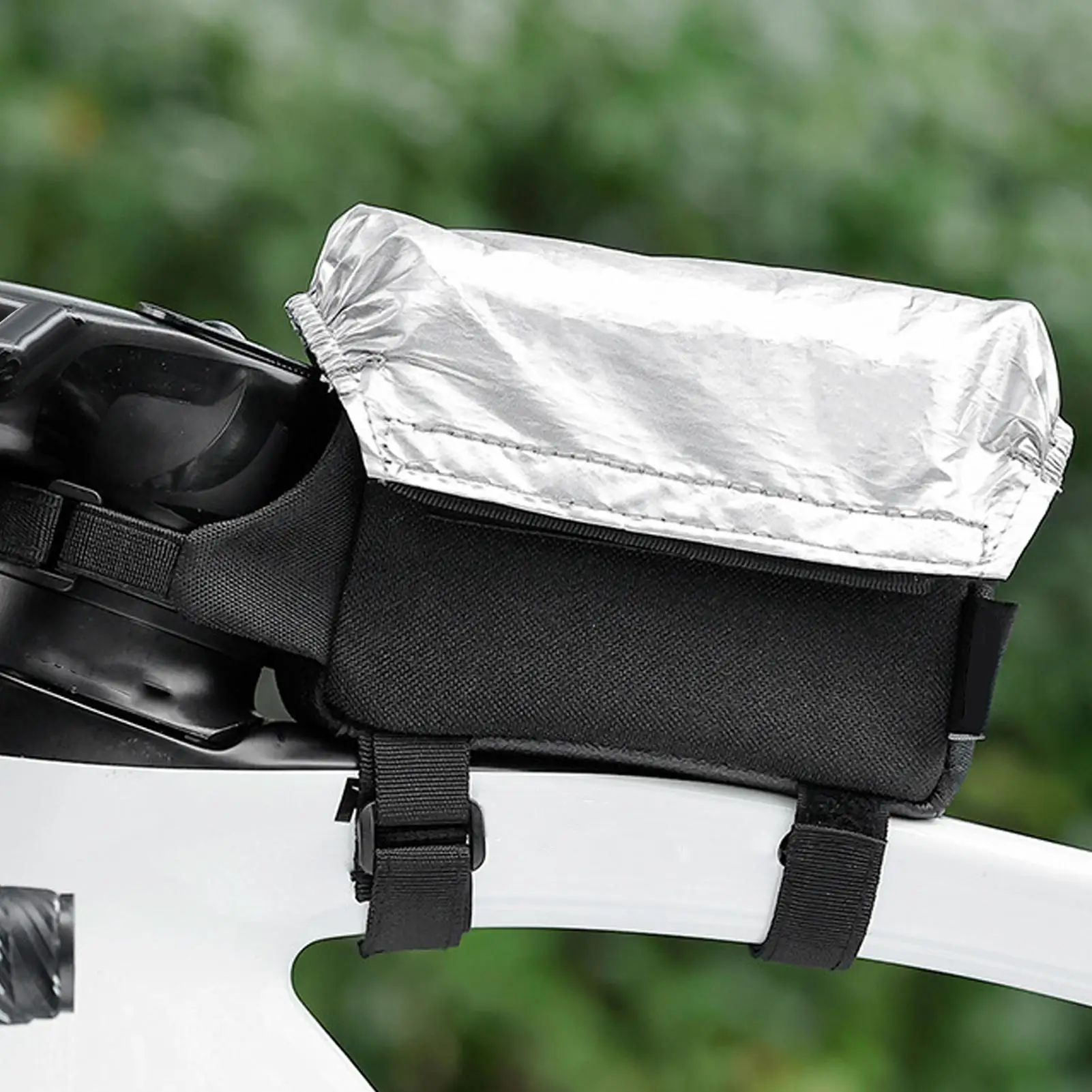 

Top Tube Bag Waterproof Pouch Cycling Bicycle Front Frame Bag For Men Women Travel Hiking Mountain Road Commuting Outdoor