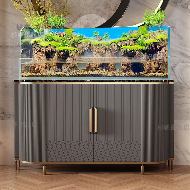 

Desktop Amphibious Tank Rainforest Tank Ecological Fish Tank Glass Fish Globe