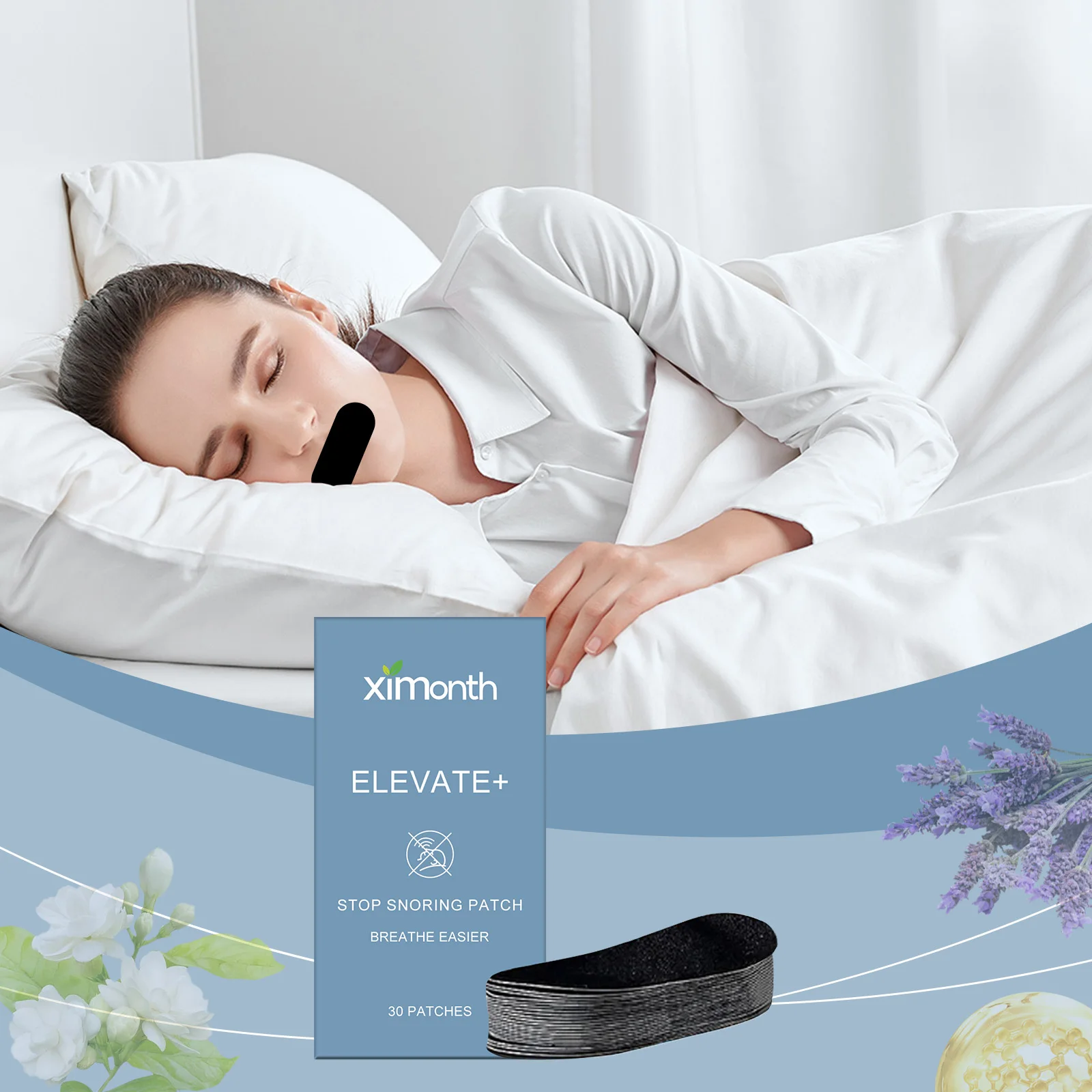 

Anti Snoring Mouth Tape Reduce Snore Correction Lip Nose Breathing Better Night Sleep Mouth Orthosis Tape For Children Adult