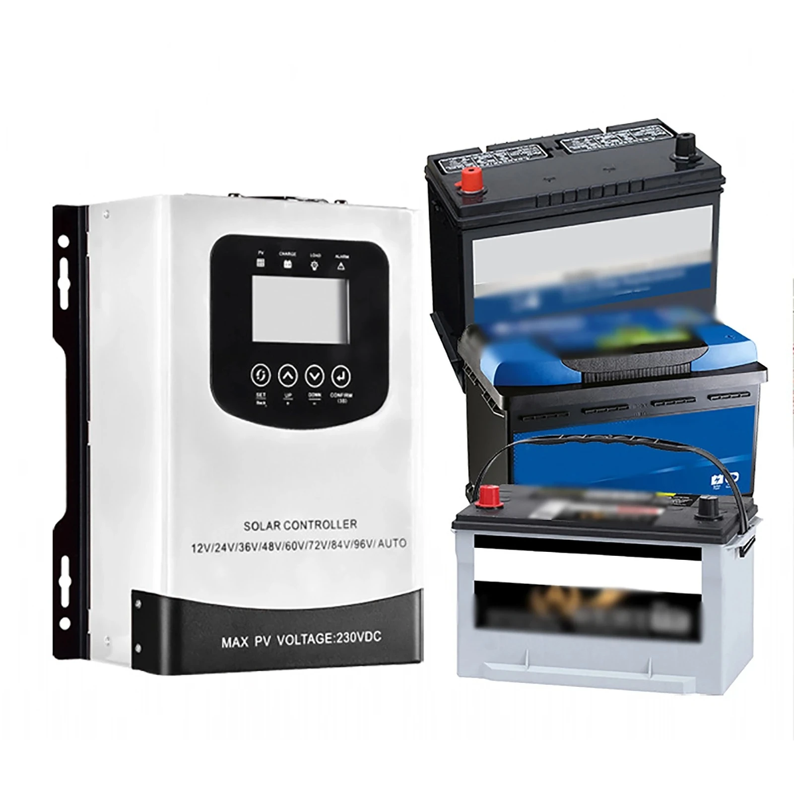 12V 24V 48V 60V 72V 96V MPPT Solar Charge Controller 50A 60A 230VDC For LiFePO4 Lithium GEL Battery