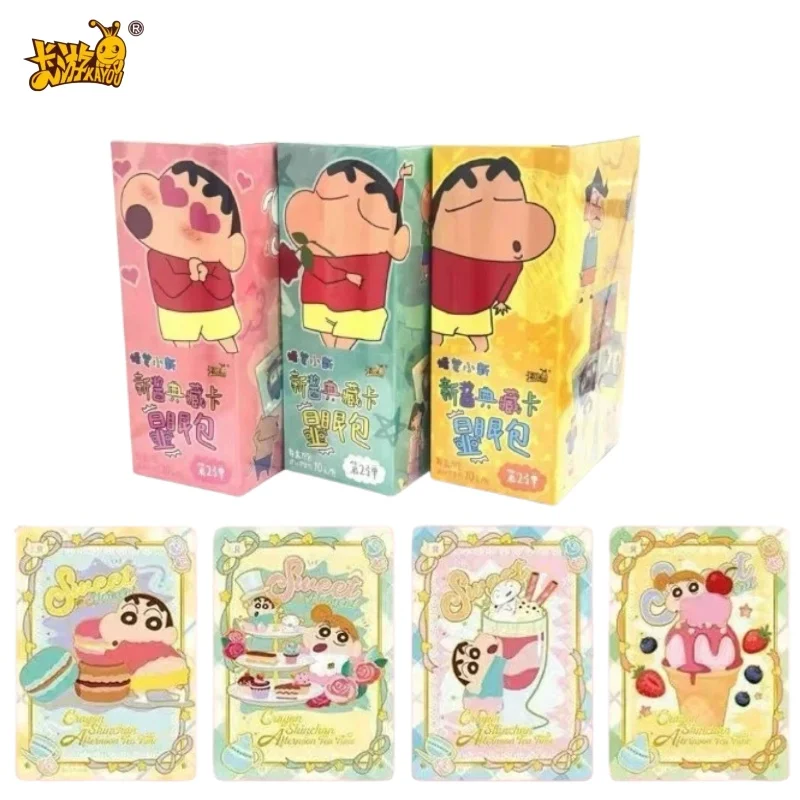 

KAYOU Genuine Crayon Shin-chan Series Eye-catching Bag Vol.2 Cartoon Anime Peripheral Collection Card Children's Toy Gift
