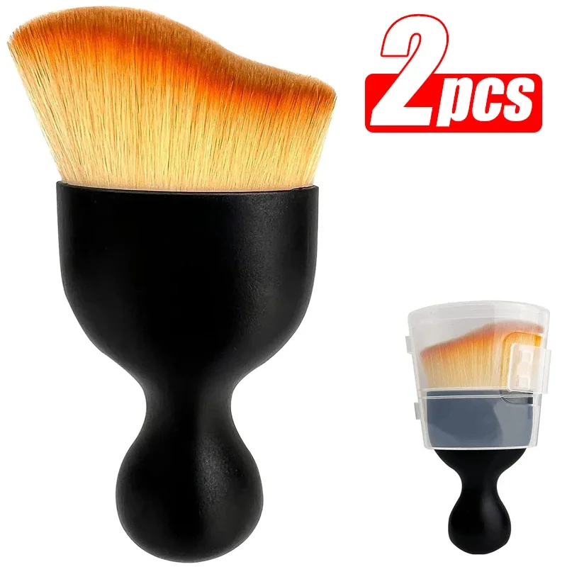1/2Pcs Car Interior Cleaning Tool Air Conditioner Air Outlet Cleaning Artifact Brush Car Crevice Dust Removal Car Detailing Tool
