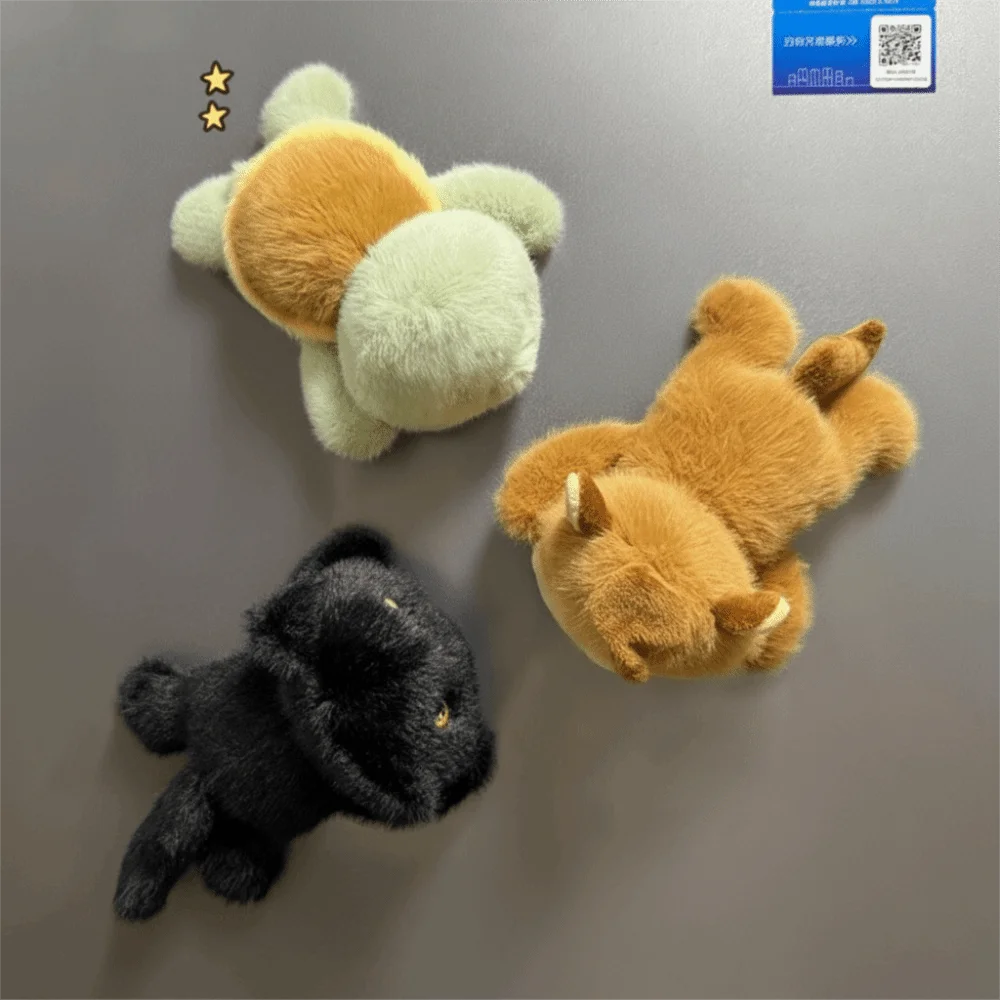 Decorative 3D Refrigerator Magnets Cute Design Funny Deco Fridge Decor Animal Shape Home Decorations Refrigerator