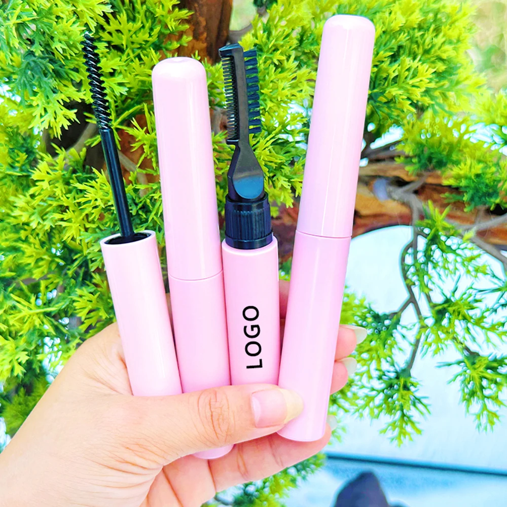 9ml 2 in 1 눈썹 비누 젤 마스카라 브러쉬 포함 세팅 비건 프라이빗 라벨 맞춤 로고 메이크업 도매