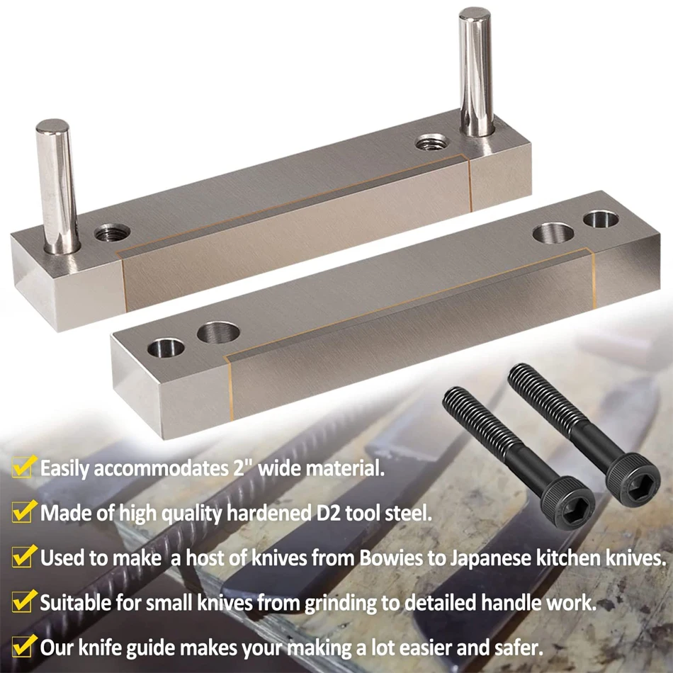 

TENG MILE Hardened File Guide with Carbide Surface For Knife Making Tool Knife Makers