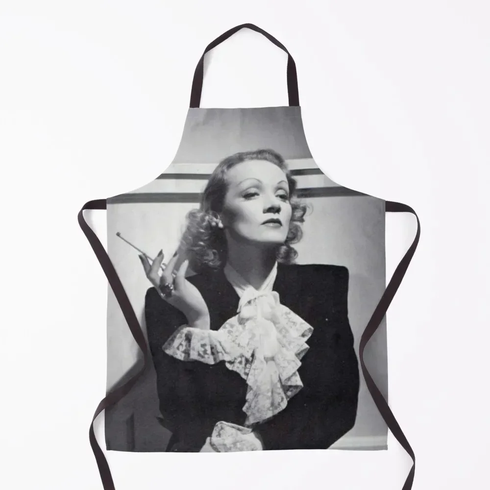 

Marlene Dietrich Apron Trim Cloth Beauty Apron