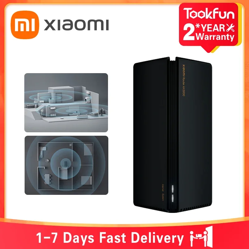 New Xiaomi Mi AX3000 Wireless Router Mesh WIFI VPN Dual-Frequency 256MB 5G Full Gigabit OFDMA Repeater Signal Amplifier PPPoE