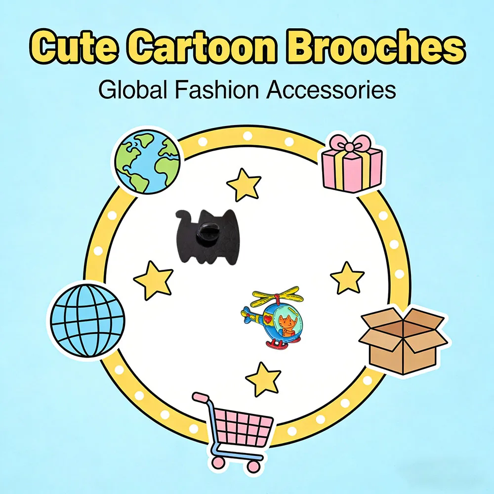 Custom Brooches, Badges, and Key Tags