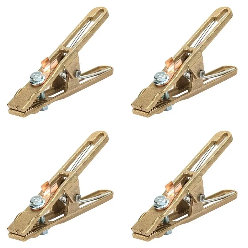 A02M-4X Machine Grounding Clamp TIG Welding Machine Brass Grounding Clamp (260A)